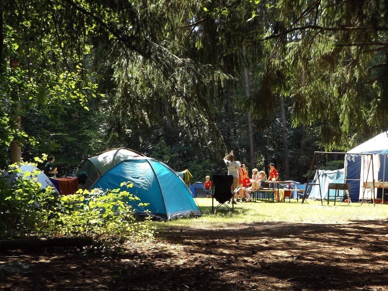 Découverte en camping. 